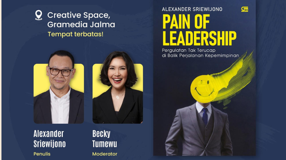 Pain of Leadership Diluncurkan: Buku yang Mengajak Leader Melihat Kepemimpinan dengan Lebih Jujur