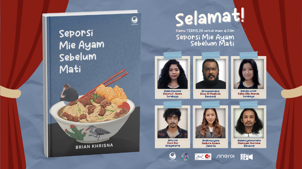 Dari Halaman ke Layar Lebar, Ini Para Pemeran Film “Seporsi Mie Ayam Sebelum Mati”!