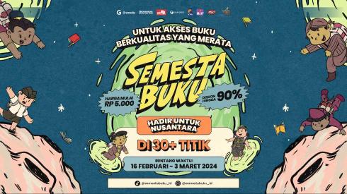 Usai Pesta Demokrasi, Gramedia Gelar Pesta Buku Akbar di 30 Kota Indonesia #Jutaan Buku Siap Menyambut Pembaca