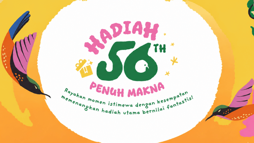 Gramedia Rayakan Ulang Tahun ke-56 Melalui Program Undian “Hadiah 56 Tahun Penuh Makna” dengan Ratusan Hadiah Menarik