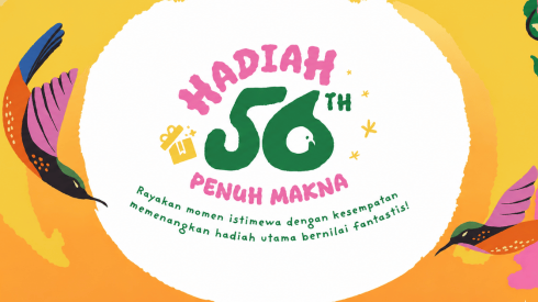 Gramedia Rayakan Ulang Tahun ke-56 Melalui Program Undian “Hadiah 56 Tahun Penuh Makna” dengan Ratusan Hadiah Menarik