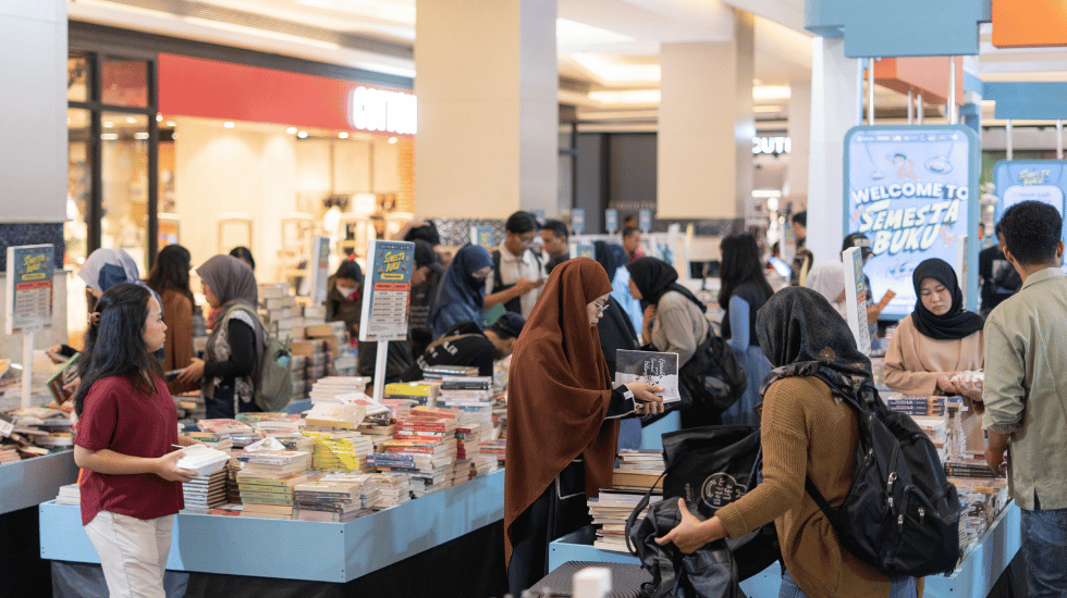 Rayakan Literasi Bersama, Semesta Buku Banjarmasin Hadir dengan Obral Buku dan Beragam Aktivitas