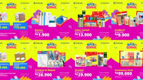 Sambut Tahun Ajaran Baru 2024 bersama Gramedia dengan Promo Best Price Stationary dan Buku Tulis