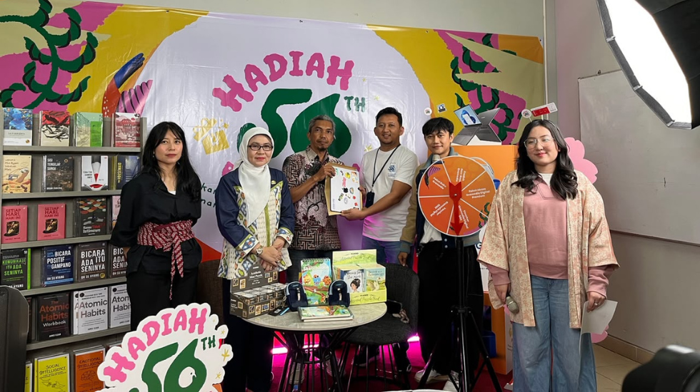 Gramedia Umumkan Pemenang Tahap Pertama Program Undian  “Hadiah 56 Tahun Penuh Makna”
