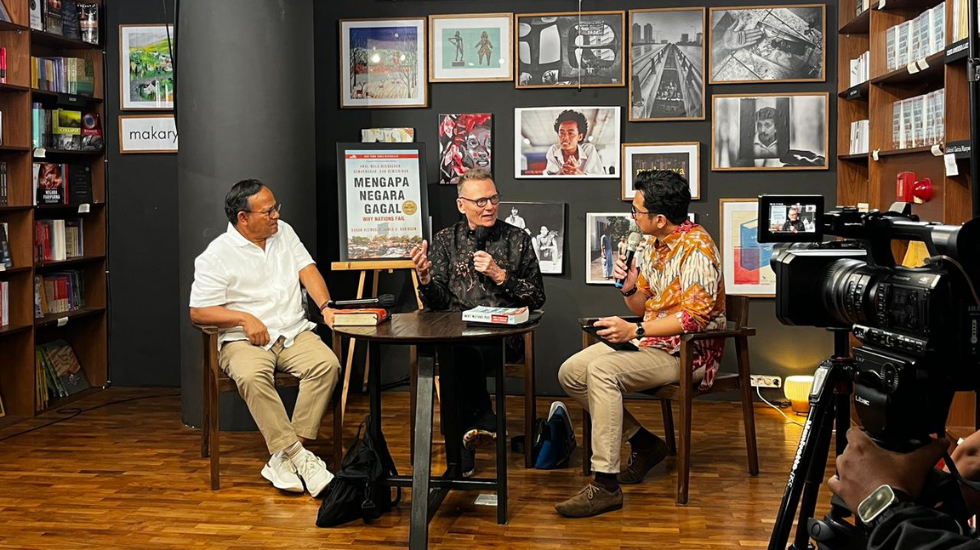 Gramedia Gelar Diskusi Buku “Mengapa Negara Gagal”: Bedah Institusi, Kekuasaan, dan Masa Depan Ekonomi Indonesia