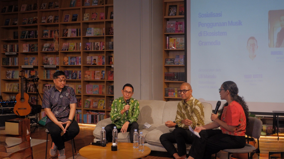Bentuk Komitmen Menghargai Karya Musik, Gramedia Gelar Sosialisasi Penggunaan Musik bagi Jajaran Operasional Toko