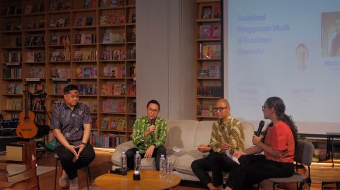 Bentuk Komitmen Menghargai Karya Musik, Gramedia Gelar Sosialisasi Penggunaan Musik bagi Jajaran Operasional Toko