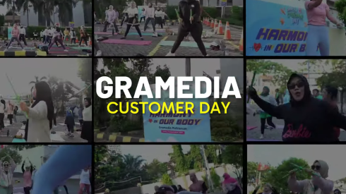 Gramedia Costumer Day - Harmony Our In Body #poundfit #poundfitindonesia