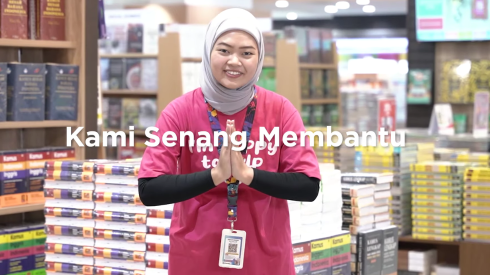 Kami Selalu Senang Membantu Kamu! | Hari Pelanggan Nasional Gramedia 2024